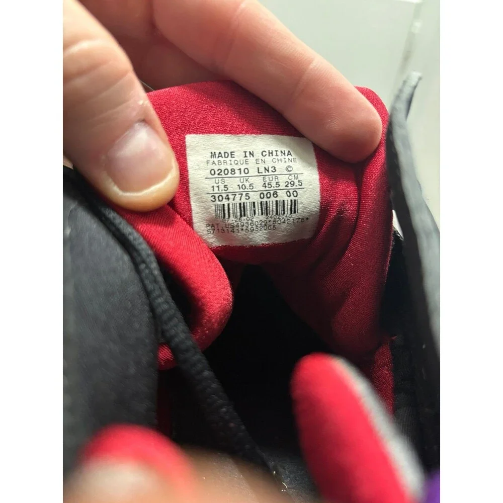 Vintage 2002 Nike Air Jordan 7 VII Retro Raptors size 11.5